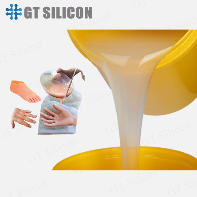 Borracha de silicone RTV-2 de cura platina para fabricação de moldes de alta precisão