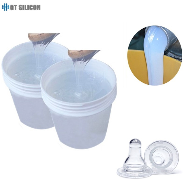 Borracha de silicone translúcida de qualidade alimentar para fabricação de moldes de injeção