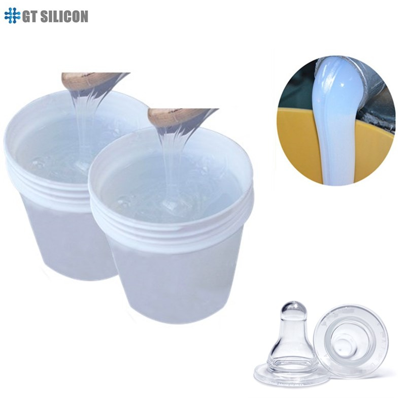 Borracha de silicone translúcida de qualidade alimentar para fabricação de moldes de injeção
