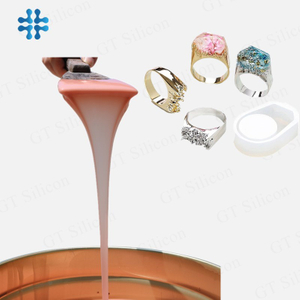 Borracha de silicone líquido de platina para moldes de jóias