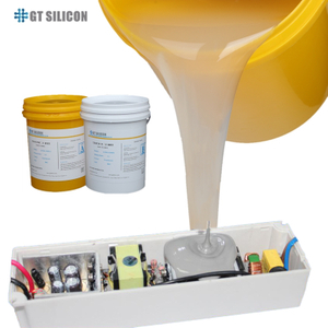 Borracha de silicone líquido para selo ligado de envasamento eletrônico de PCB e componentes