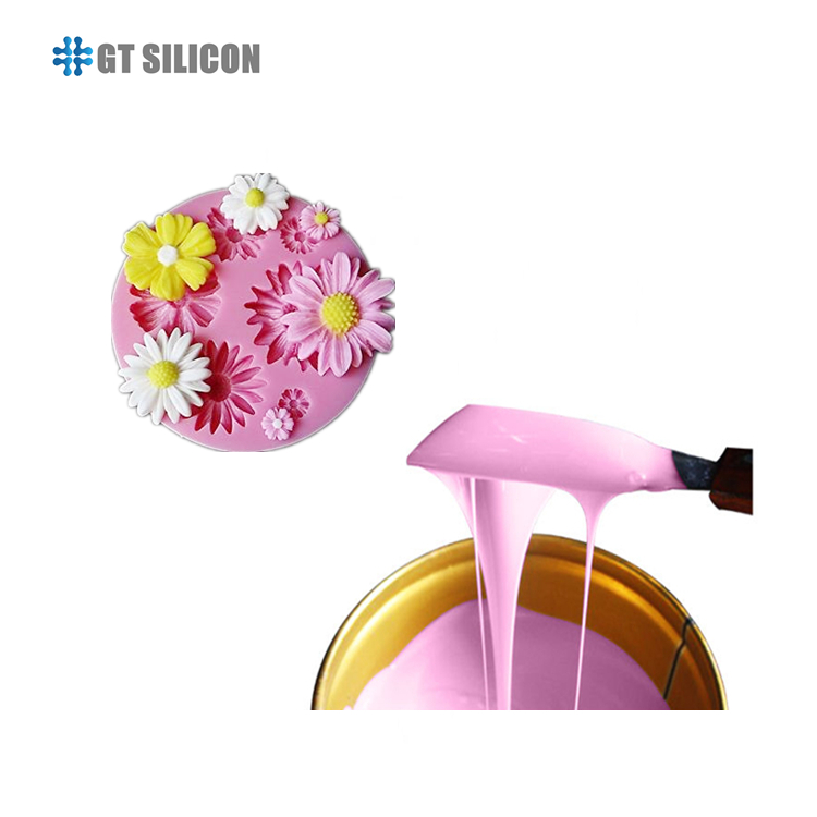 Borracha de silicone de platina de grau de grau FDA para fazer molde de comida